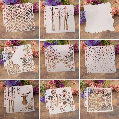 Love Stencils Template Painting Scrapbooking Embossing Stamping Album Card DIY E56C