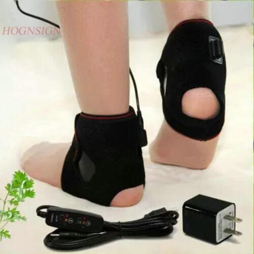 Usb Electric Moxa Nursing Ankle Joint Heel Sacral Strain Ligament Sprain Moxibustion Hot Compress Warm Household Care Tool