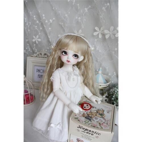 [wamami] Lolita Spot Skirt Dress For 1/6 1/4 MSD YOSD BJD Doll Dollfie Outfits