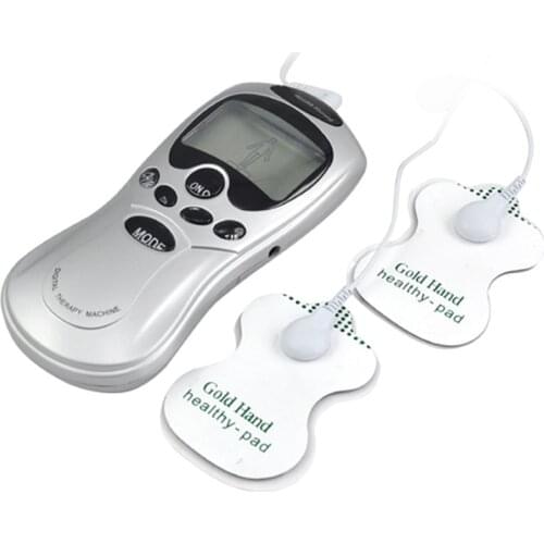 Health care tens accupuncture therapy massager with conductive electrode gloves physiotherapy shock massage muscle stimulator