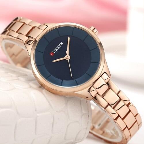 Curren Watches Woman 2019 Famous Brand Waterproof Ladies Watch Stainless Steel Waterproof Female Watch For Women Bayan Kol Saati