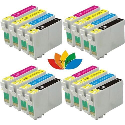 16 PRINTER COMPATIBLE CARTRIDGES FOR EPSON SX125 SX130 230 SX235W SX420W SX425W SX435W SX445W