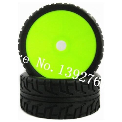4P RC 1/8 Nitro Buggy Remote Control Car Tire HSP 100*43mm HUB HEX 17mm Rubber Tyre Tires & Wheel Rim Foam Inserts