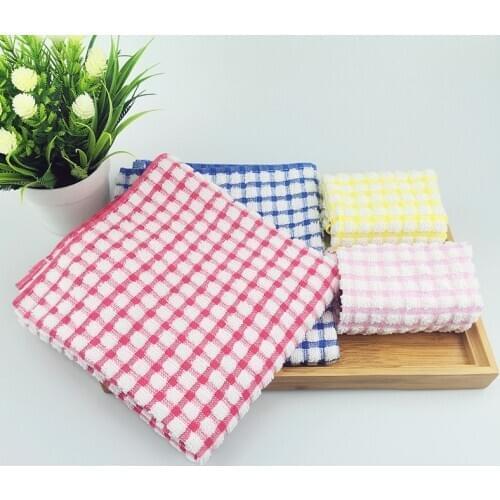 CN(Origin) Absorbent Tea Towel 100% Cotton Non-linting Non-stick Tea Towel Soft & Skin-friendly Cotton Tea Towel Set Tea Napkin