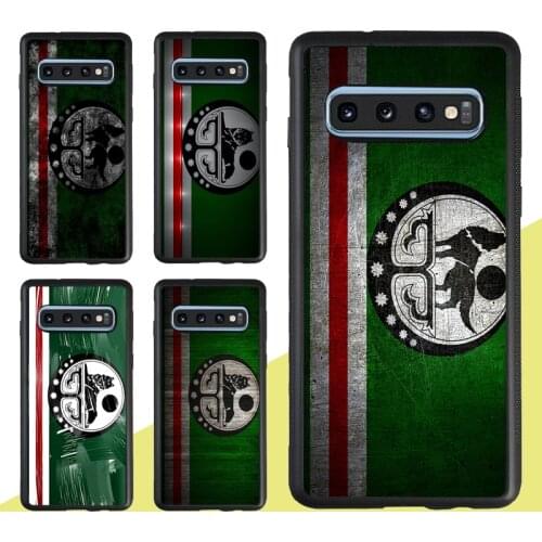 Chechen Wolf National Flag Case For Samsung Galaxy S20 Plus S9 S10 Note 20 Ultra A50 A70 A51 A71 A21S A20e A31 M31 M21
