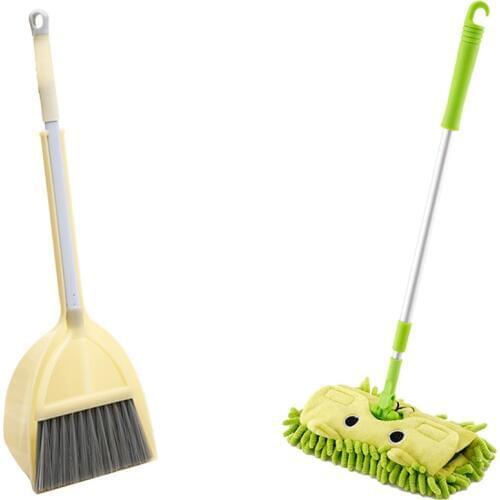 Childrens cleaning kit set of 3, childrens housekeeping cleaning kit cartoon childrens toys cleaning game toys included. Br