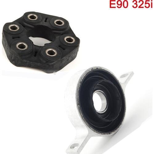 FOR BMW 3 serices E90 325i 26127526631 26117511454 Driveshaft Center Support Bearing Flex Joint Disc Kit 26128615621
