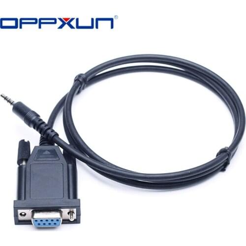 OPPXUN Walkie Talkie RS232 Programming Cable VGA Connector Port for Two Way Radio Yaesu VX160/VX180/VX3R/VX5R/Ft-40R Write Freq