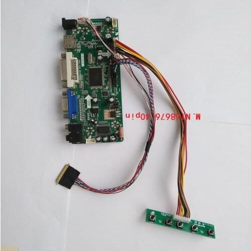 Kit for LP156WH2(TL)(R1)/(TL)(R2)/(TL)(RA)/(TL)(RB)/(TL)(AD) VGA LED LCD HDMI DVI Controller board 1366*768 15.6" cable card