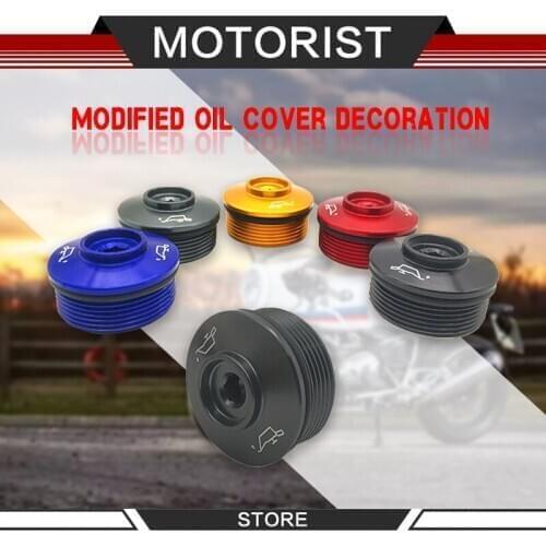 Motorcycle cnc Accessories Cover Engine Engine tank oil Protective Protector Screw For BWM R1200R 15-18 R1200RS 15-18