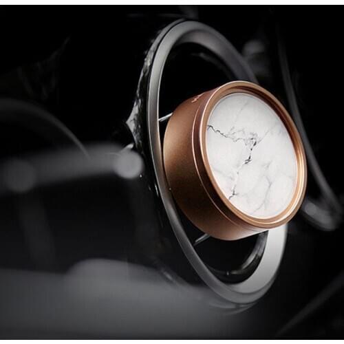 Marble Car Diffuser Fashion Style Car Air Freshener Auto Fragrance High Quality Car Perfume Smell for Car Interior Accessories