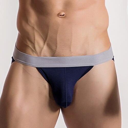 Penis Pouch Convex Man Underwear Lingerie Comfortable Men Sexy Mid Rise Briefs Breathable Bikini Underpants Mens Swimming