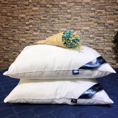 New Super soft pillow. Hotel pillows. Household pillows. Solid color pillows.Manufacturer sales.48x74cm