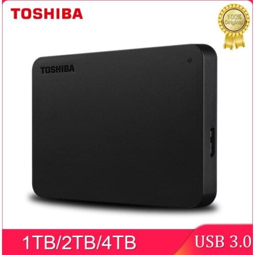 New Toshiba Canvio Basics 1TB 2TB 4TB USB 3.0 Portable External Hard Drive A3 Suitable for notebook desktop computers