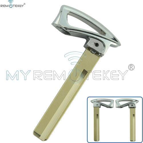 New style smart emergency key blade left profile for Hyundai Santa Fe for Kia 2013 2014 2015 remtekey