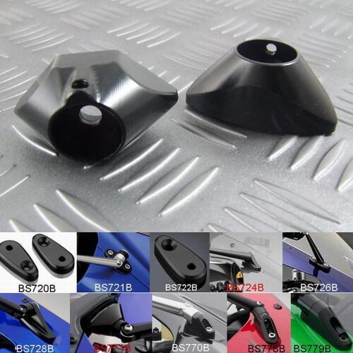 Motorcycle rearview mirror fairing adapter Conversion Code For Yamaha R6 2008 2009 2010 2011 2012 2013 2014 2015