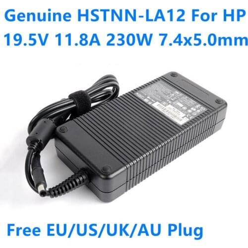 Genuine HSTNN-LA12 19.5V 11.8A 230W HSTNN-DA12 PA-1231-66H AC Adapter For HP Omni 27 EliteBook 8740W 8760W 8770W Power Charger