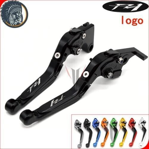 Fits For YAMAHA FZ1 Fazer 2006-2013 Motorcycle Adjustable Folding Extendable Brake Clutch Lever logo FZ1