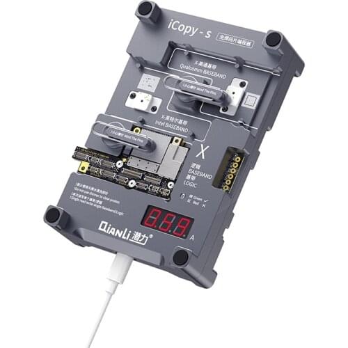 Qianli iCopy S 4 in 1 Logic Baseband EEPROM IC Chip Programmer EEPROM IC Read Write Repair for 6 6S X XS XSMAX Without Soldering