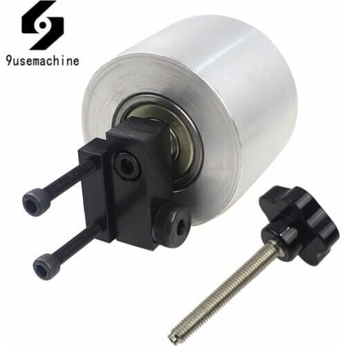 Woodworking Belt Grinder Wheel Aluminum 6301 Bearing Driving Wheel 68*50mm For Sanding Machine Contact Wheel Accessories Tool