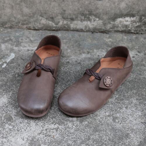 Women Flat Shoes Slip on Ballerina Woman Shoe 100% Genuine Leather Ladies Flat Shoes Reto Female Footwear(2019-8)