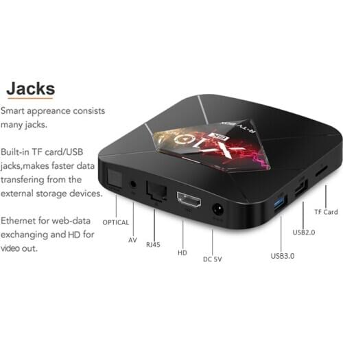 5pcs/lot dhl free R-TV BOX X10 Plus Android 9.0 Smart TV Box Allwinner H6 2.4G WiFi 4GB RAM 32GB/64GB ROM Set Top Box
