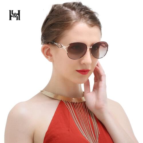 Женские солнцезащитные  круглые очки UOSU China At AliExpress