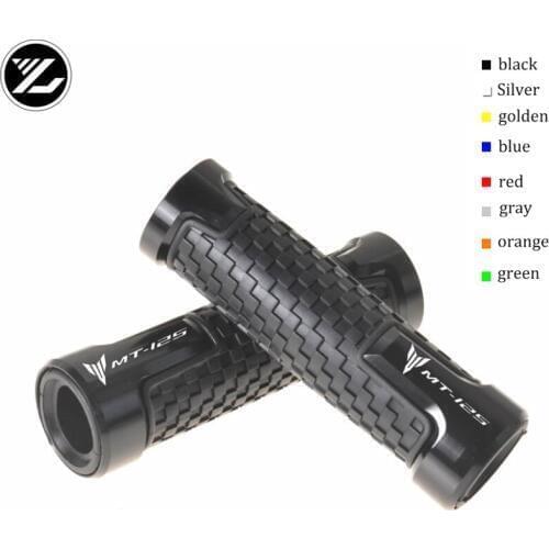 HAVE MT-125 LOGO 7/8'' 22MM Motorcycle handle grips Motorbike handlebar ends For Yamaha MT-125 MT125 MT 125 2014-2017 2015 2016