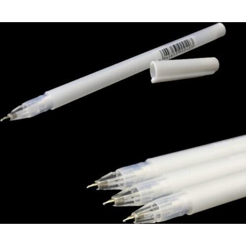 1 /2/3/4/Pcs 0.8mm Highlight Liner Sketch Markers White Paint Marker Pen White Gel Pen for Art Marker Manga Painting Supplies