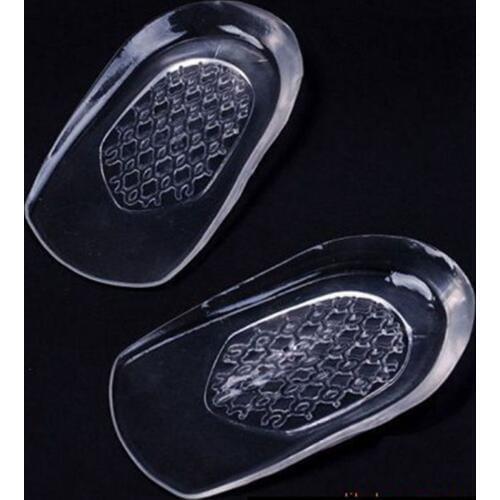 1 Pair Silicone Gel Insoles Massaging Cushion Forefoot Shoe Pad High Heel Women Elastic Palm Protect Shoe Cushion
