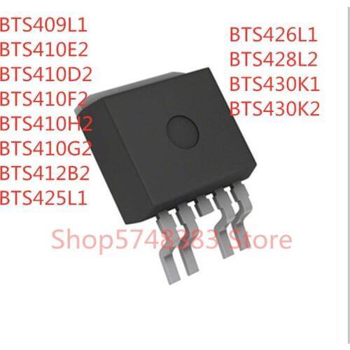 10PCS/LOT BTS409L1 BTS410E2 BTS410D2 BTS410F2 BTS410H2 BTS410G2 BTS412B2 BTS425L1 BTS426L1 BTS428L2 BTS430K1 BTS430K2 TO-263