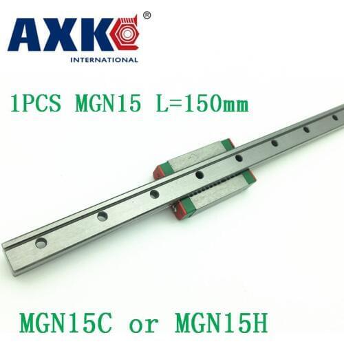 15mm Linear Guide Mgn15 L=150mm Linear Rail Way + Mgn15c Or Mgn15h Long Linear Carriage For Cnc X Y Z Axis