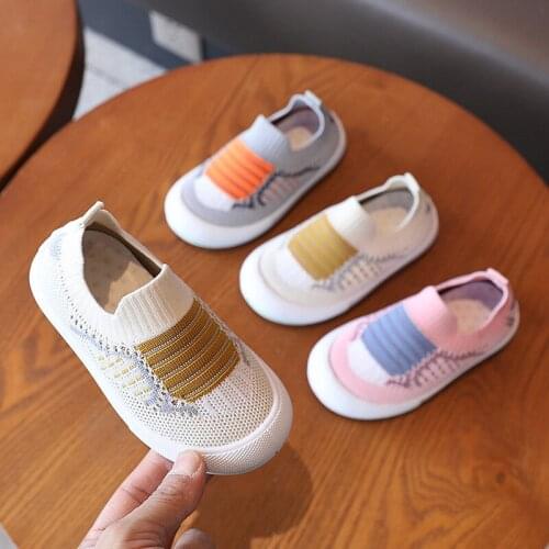 Kids Shoes Boys Girls Sport Shoes Casual Children Sneakers Baby Running Shoes Mesh Breathable Toddler Walking Soft Flat Non-slip