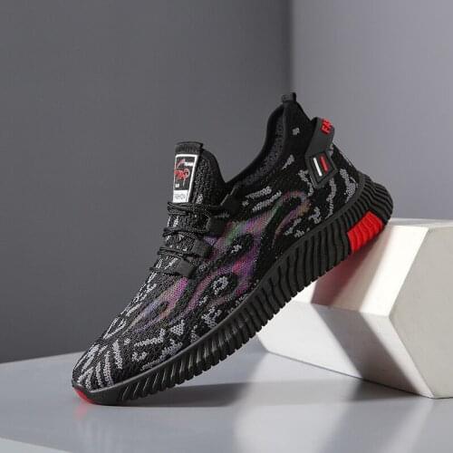 Zapatillas Sneakers Men Casual Shoes 2021 Breathable Trendyol Running Mens Shoes Fashion Mixed Colors Non-Leather Male Sneakers