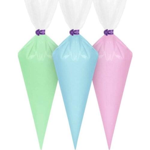 100pcs/Lot Disposable Pastry Bags Cake Icing Decorating Piping Bags Pastry Cake Decorating Tools Kitchen Gadget Sets Accessories