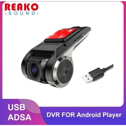 REAKOSOUND HD 1080P U2 Full Mini Car DVR Camera 150 Degree Wide Angle Lens ADAS Dashcam Auto Video Recorder G-sensor Dash Camera