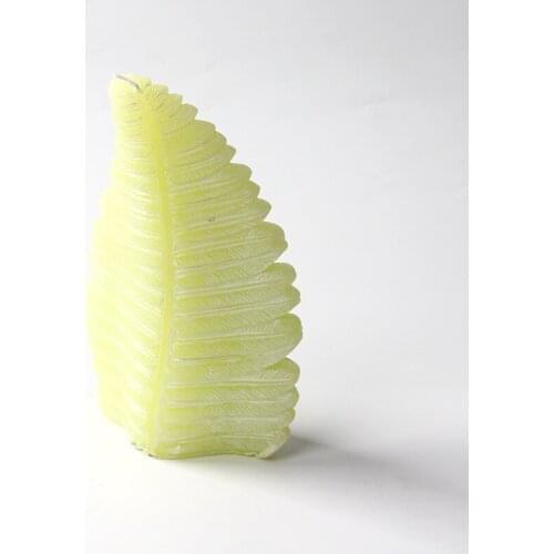 DIY Silicone Candle Mold Handmade Leaf Shaped Candle Making Supplies