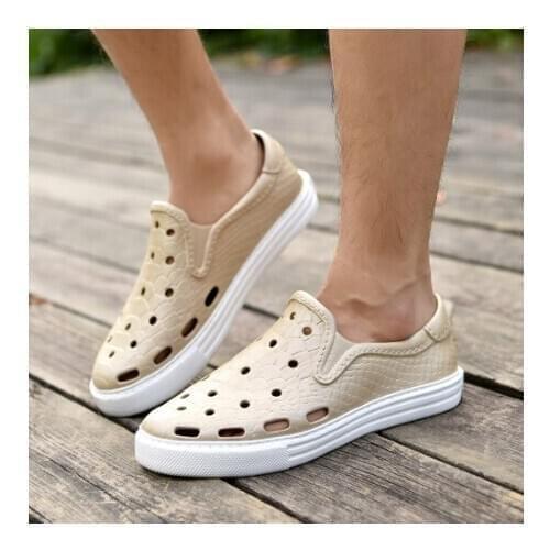Men Shoes Men Sandals Hole Shoes Male Shoes Clogs Sandles Sandals Men Summer Slippers