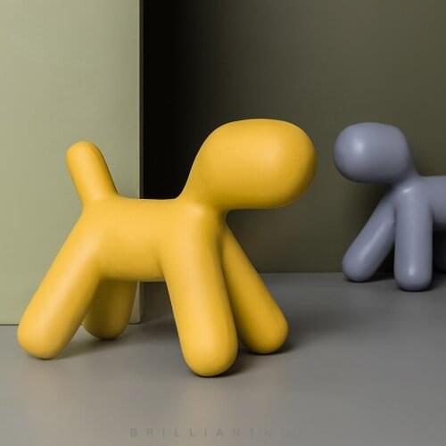 Nordic Animal Resin Sculpture Decoration Living Room Miniatures Home Decoration Accessories Childrens Room Tabletop Figurines