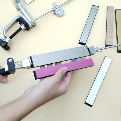 All new ruixin knife sharpener sharpener Angle sharpening stone Whetstone Professional Knife Sharpener tool bar Oil stone