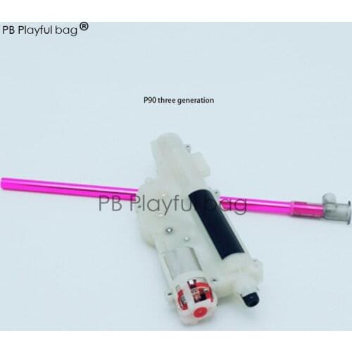 Outdoor sport water bullet gun cs soldier front P90 3 generation factory nylon wave box magazine gear T wave box shell line rota