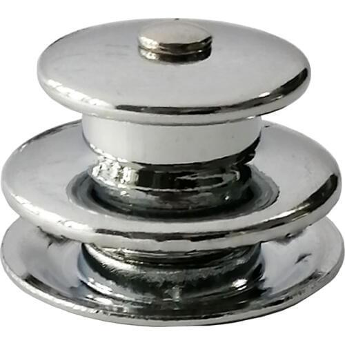 10 Pieces Snap Fastener Upper Part Lower Part Chrome Plated Brass Boat RV Canvas Canopies Boat Accessories Marine Parts