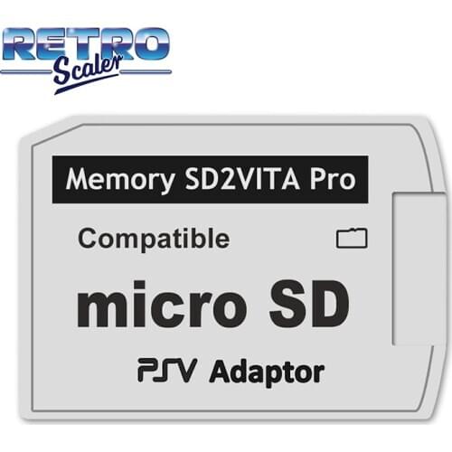 V5.0 SD2VITA Pro PSV 1000/2000 Adapter For PS Vita Henkaku 3.60 Micro SD card