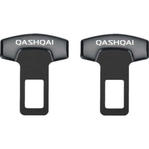 For NISSAN QASHQAI J10 J11 2011 2008 2018 2019 Accessories Safety Belt Buckles Car Safty Belt Alarm Canceler Stopper 2pcs