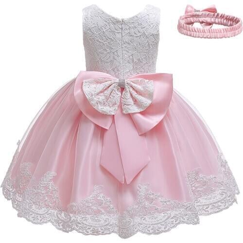 Hair Accessories Kids Dresses for Girls Suit Perform Stage Princess Dress Cute Party Four Seasons Trend Children Clothes 3-10Y