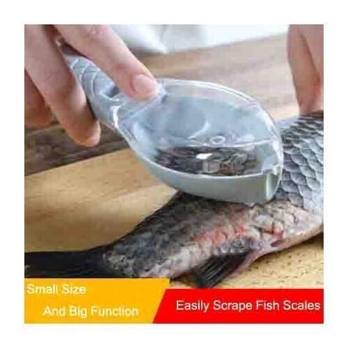 Household Cleaning Tools With Cover Fish Planer Splash-proof Scraping Fish Scale Scraping Version Fish Scale Scraper Hand Tool