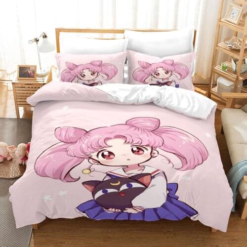 KOTUDENAVY Children Bedding Sets Gifts Unicorn And Colorful Horse Printing Duvet Cover Sets For Kids Girls Boys 2/3pcs