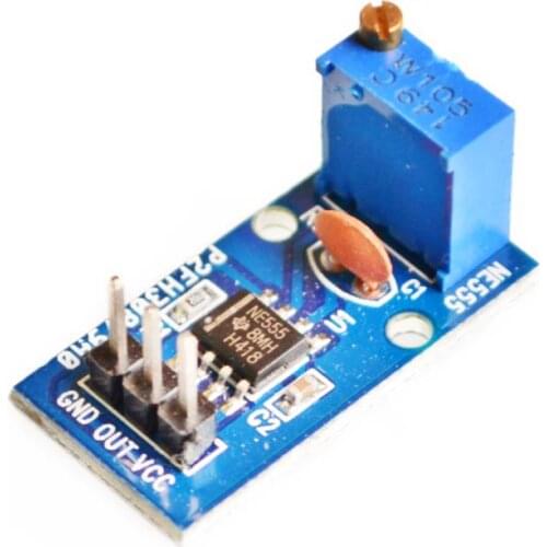 NE555 frequency adjustable pulse generator module