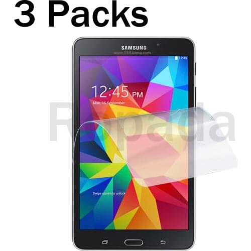 3 Packs soft PET screen protector for Samsung galaxy tab 4 8.0 SM-T330 SM-331 protective tablet film
