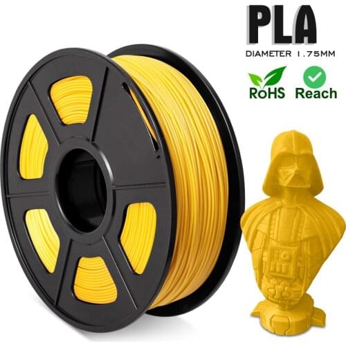 Enotepad PLA Filament Fast Delivery With RoHS , Reach 1kg Accuracy +/- 0.02 mm 100% no bubble 1.75mm for 3D printing